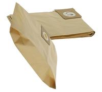Masterpart Bolsas de filtro de polvo de papel al vacío, 20 litros, paquete de 5 compatibles con aspiradoras húmedas y secas Nilfisk