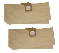 Masterpart Bolsas de filtro de polvo de papel para vacío, 20 litros, paquete de 10, compatibles con aspiradoras Parkside de 12 L y 20 L en seco y húmedo