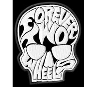 Masterpatch Parche Forever Two Wheels Motorcycle Motorcycle Patch Bordado Brodé Patch Iron-on écusson Toppa Ricamata