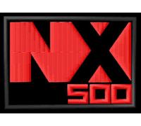 Masterpatch Parche para los aficionados Hon NX 500 NX500 Motocicleta Parche Bordado Brodé Parche termoadhesivo écusson Toppa Ricamata
