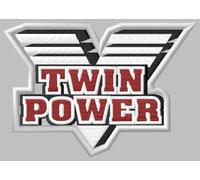 Masterpatch Parche V-Twin Power Motociclista Parche Bordado Brodé Parche termoadhesivo Toppa Ricamata