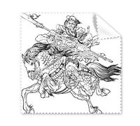 Masterpiece The Romance of The Three Kingdoms China Figure Guanyu Line - Gafas de Dibujo para Limpieza de Ropa de teléfono, Limpiador de Pantalla, 5 Piezas