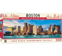 MasterPieces - 1000 Piece Jigsaw Puzzle, Boston Skyline Panora (Importación USA)