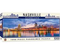 MasterPieces - 1000 Piece Jigsaw Puzzle, Nashville Skyline Pan (Importación USA)
