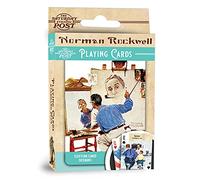 MasterPieces Cartas de juego con licencia oficial Saturday Evening Post Norman Rockwell - Baraja de 54 cartas para adultos