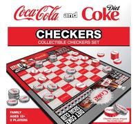 MasterPieces Coca-Cola and Diet Coke Checkers Board Game - Off (Importación USA)