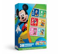 Masterpieces Disney Wood Dominoes - Mickey Mouse & Friends 28 (Importación USA)