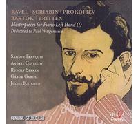 Masterpieces for Piano Left Hand, dedicated to Paul Wittgenstein by Samson Fran??ois