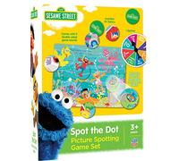 MasterPieces Juegos para niños - Barrio Sésamo Spot the Dot - Juego a juego para niños y familia - Laugh and Learn