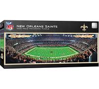 MasterPieces New Orleans Saints NFL - Rompecabezas panorámico de 1000 piezas, con licencia oficial, adulto