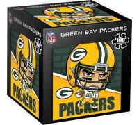 MasterPieces Rompecabezas de 100 piezas con licencia de la NFL para jóvenes, jugador de Green Bay Packers, 10 x 10 pulgadas