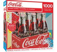 MasterPieces Rompecabezas de 1000 piezas para adultos, familiares o niños, botellas fotomosaicas de Coca-Cola, 19.3 x 26.7 pulgadas