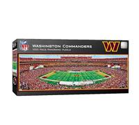 MasterPieces Rompecabezas deportivo de 1000 piezas, vista panorámica del centro de Washington Commanders de la NFL, 13 x 39 pulgadas