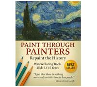 Masterpieces to Color Iconic Paintings and Famous Artworks from History: Famous Paintings Coloring Book for Adults and Teens Bring History’s Art to Life