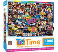 MasterPieces TV Time Puzzles Collection - Rompecabezas de 1000 Piezas de 90s Shows