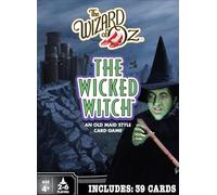 Masterpieces Wizard of Oz - Juego de cartas Wicked Witch Old Maid - Divertido entretenimiento familiar para familias - Educativo, atractivo y perfecto para la noche de juegos, actividades en el aula