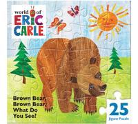 Masterpieces World of Eric Carle Oso pardo rompecabezas de 25 piezas