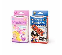 Masterplast 150 tiritas impermeables/2 paquetes, 75 Princess 75 Pirate