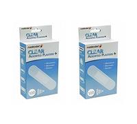 Masterplast Paquete de 2 yesos transparentes surtidos, 508 cm en total