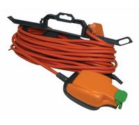 MASTERPLUG Alargador Exterior 15m con Cable Organizado, IP54