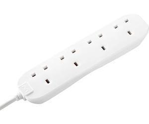 Masterplug BFG5-MP - 13 a 5 m de 4 elementos de extensión plomo - blanco