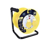 Masterplug Carrete de Cable 110V, 16A, 25m con Corte Térmico