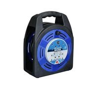 Masterplug Ladrón 4 Enchufes con Bobina 20m y Cortacircuitos Térmico