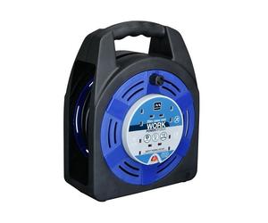 Masterplug Ladrón 4 Enchufes con Bobina 20m y Cortacircuitos Térmico