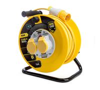 Masterplug LVCT5016-2-MP Carrete De Cable De 16 Amperios 2 Gang 50 Metros 110V
