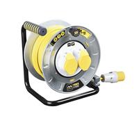 Masterplug pro-Xt Metal Carrete Cable 110V 16A Térmico Corte 30m MSTOTMU30162