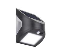 Masterplug Prysm Exterior Solar Pared Luz Movimiento Pir Sensor Negro MSTSW30B40