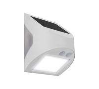 Masterplug Prysm Exterior Solar Pared Luz Sensor de Movimiento Pir Blanco