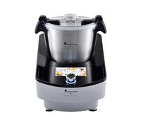 MasterPRO BY CARLO CRACCO - Robot de Cocina 1000W 3.5L - 12 Programas - Control Táctil LED - Multifunción con Accesorios Completos - Incluye Función Vapor