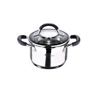 Masterpro Olla Foodies BGMP-1504-BK 1,8L 16x10cm Acero inoxidable Antiadherente apta para inducción