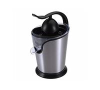 MasterPro Foodies | Exprimidor Eléctrico de 100W | Fabricado con Acero Inoxidable | Exprimidor de Frutas con Filtro para Pulpa | Brazo Oscilante | Vertedor Antigoteo