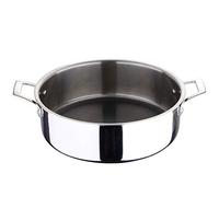 MasterPro Hi-Tech 3 | Cacerola de Cocina de 28 cm | Acero Inoxidable con Textura de Panal de Abeja | Revestimiento de 3 Capas | Menaje de Cocina | Apta para Todos los Tipos de Cocina