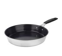 MasterPro Sartén Antiadherente Ø 28 cm Plateado Acero Inoxidable