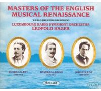 Masters - 2cd,Parry-Symph 3..,Brian-The Tigers, Foulds-St. Joan..,Orch Symph Rtl, L. Hager