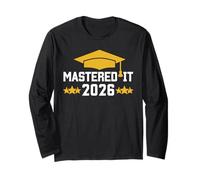Masters Degree Graduation Mastered It Class of 2026 Graduate Manga Larga
