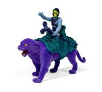 Masters Del Universo Figura ReAction De 3.75 Pulgadas | Skeletor Y Panthor