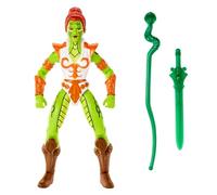 Masters del Universo MOTU Origins Snake Teela Figura de acción con accesorios, juguete +6 años (Mattel HKM73)