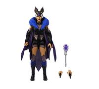Masters del Universo MOTU Revelation Evil Lyn Figura de acción con accesorios, juguete +6 años (Mattel HLB39)