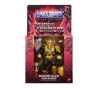Masters Del Universo x Transformers Figura - Bumblebee Armadura Hombre En Armas
