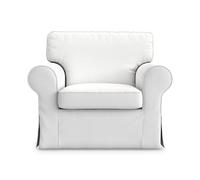MASTERS OF COVERS Funda de Repuesto para el sillón Ektorp de IKEA, Funda para sillón Ektorp, Funda para sillón Ektorp, Fundas para sillón, 104 x 88 x 88 cm (Blanco Frío)