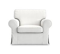 MASTERS OF COVERS Funda de sillón Ektorp, Algodón Blanco