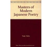 Masters of Modern Japanese Poetry