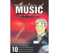 Masters Of Music - W.A. Mozart - Recorder - BOOK+CD