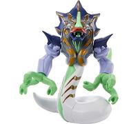 Masters of the Universe and He-Man Figura de acción Deluxe King Hiss Posable Personaje con movimiento de acción de ataque salvaje