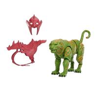 Masters of The Universe Chronicles Battle Cat Figura del Tigre de la película de 2026 a Escala 1:12, Ojos de Cristal y mandíbula articulada, Silla de Montar y Armadura, JKJ32