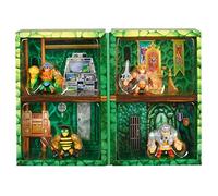 Masters of the Universe Eternia Minis He-Man, Buzz-Off, Man-at-Arms y Ram-Man - Mini figura de 2 pulgadas, paquete de 4